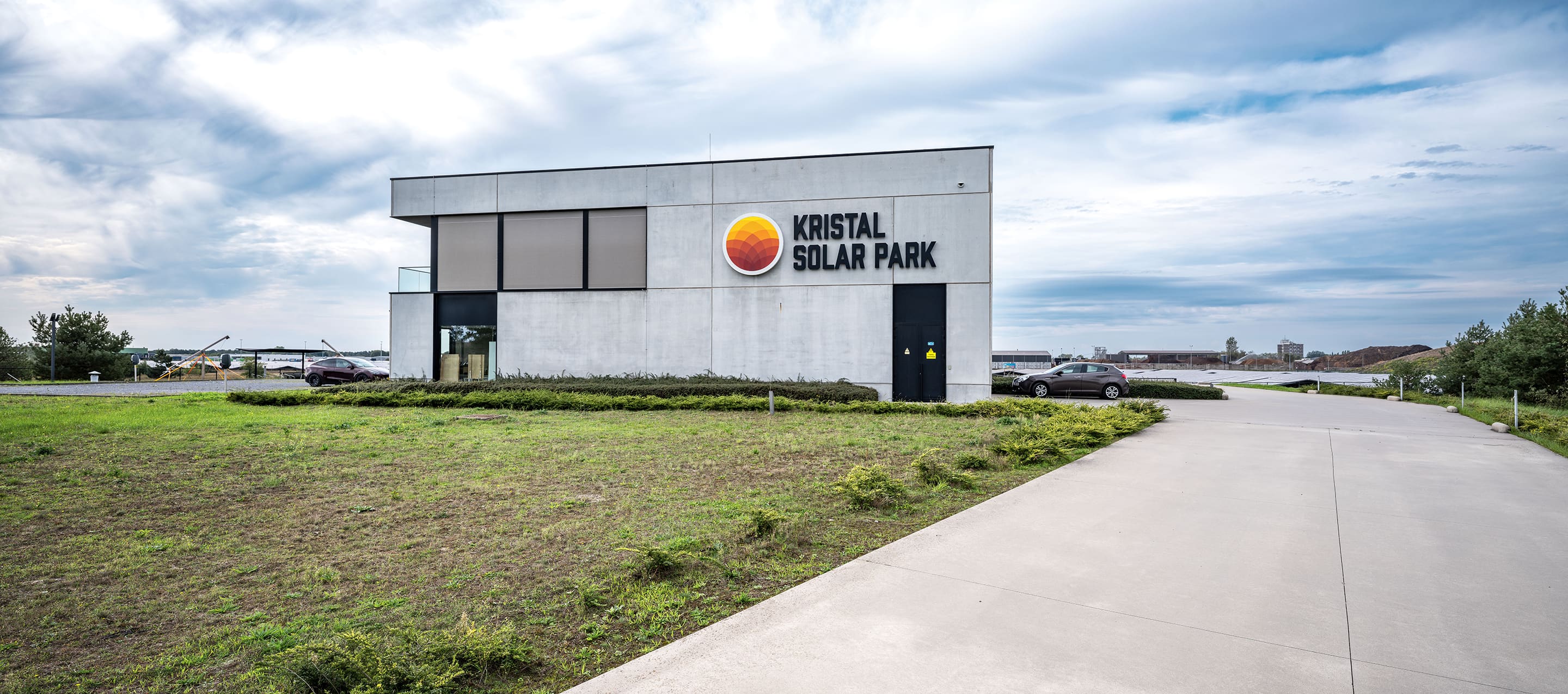 Sfeerbeeld Kristal Solar Park op Kristalpark III