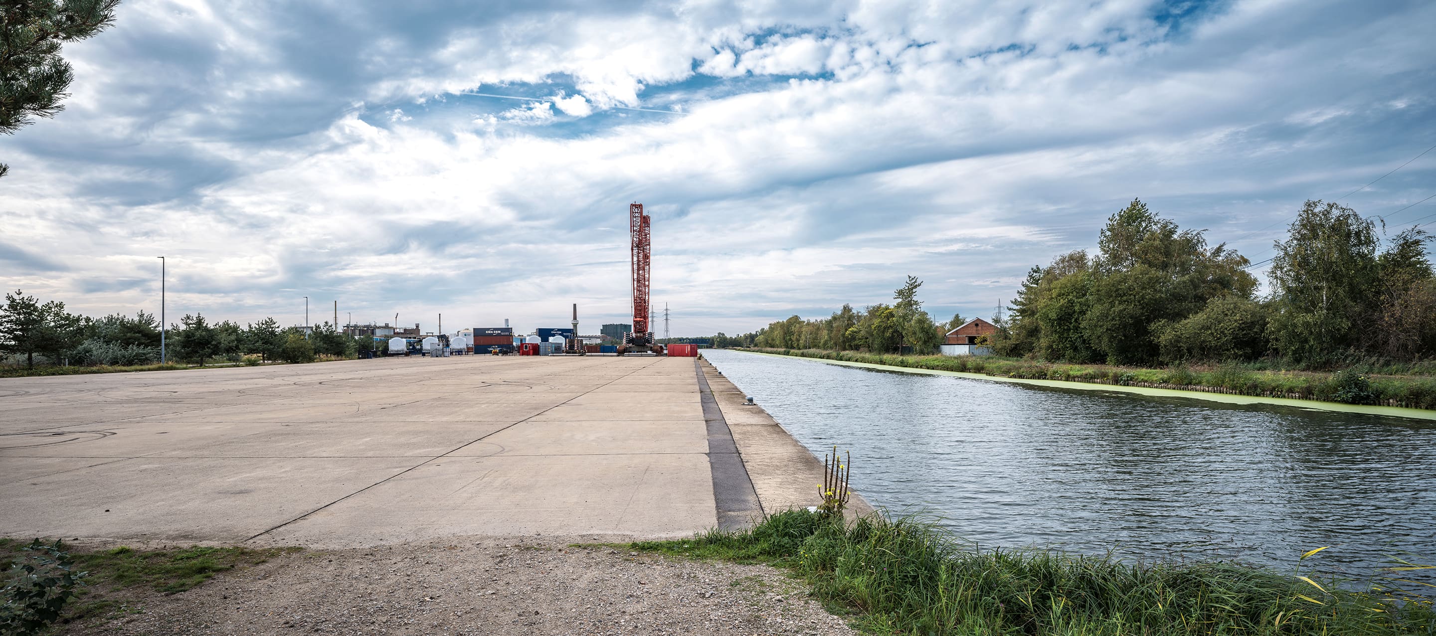 Sfeerbeeld kade bij Kristalpark III