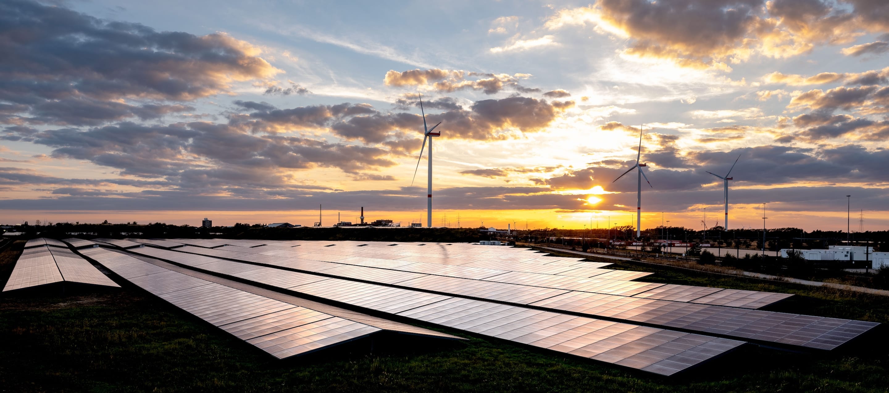 Zonnepanelen bij Kristalpark III